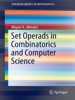 cover image of Set Operads in Combinatorics and Computer Science